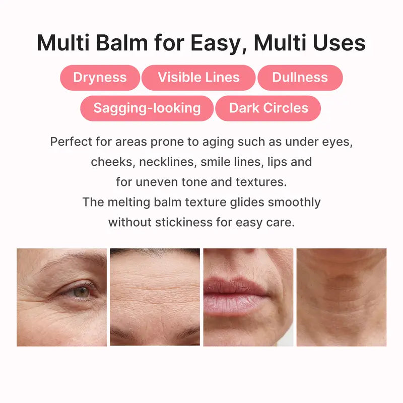 PDRN Pink | All In One Volufiline, PDRN, NAD Stick for Youthful-Looking, Helping Look of Fine Lines, Firming Care, Anti-Aging Care | For Under-Eyes, Neck, Forehead, Smile Lines, Lip Care