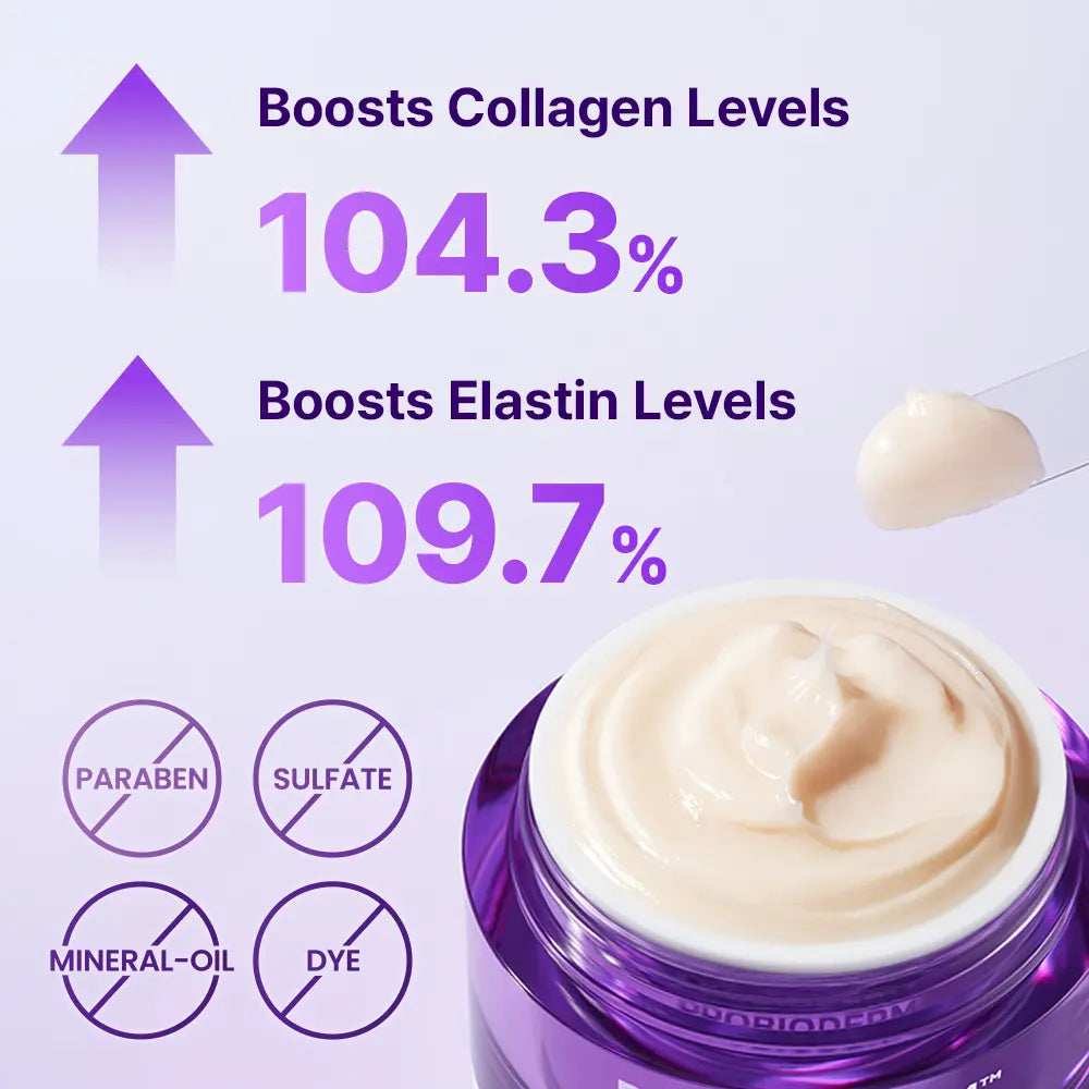[Cardi B Pick] BIOHEAL BOH Probioderm 3D Lifting Cream 1.7 fl oz | Advanced Korean Facial Night Cream with 17-Peptide Complex & Probioderm for Wrinkles on Face and Neck, Butter-Rich Texture for Perfect Slugging