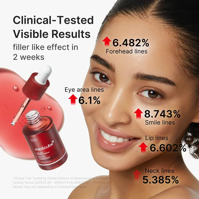 [NEW] [medicube] NAD+ EGF Firming Serum | NAD+, EGF, Collagen Extract, Anti-aging, Plumping, Radiance Boosting Serum | Cares for Look of Fine Lines, Skin Elasticity & Firmness For Youthful-looking Skin (30ml / 1.01 fl. oz.) | Korean Skincare, K-Beauty