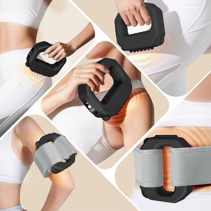 2026 New Fascia Ring R10 Mini Muscle Recovery Fascia Device upgraded adjustable strap fits Up to 55in waist, Cordless Rechargeable, Designed for Waist & Back Muscle Recovery portable massager parents gift summervibes