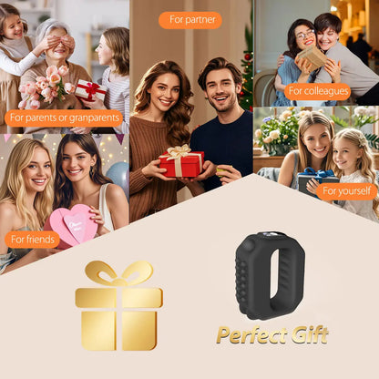 2026 New Fascia Ring R10 Mini Muscle Recovery Fascia Device upgraded adjustable strap fits Up to 55in waist, Cordless Rechargeable, Designed for Waist & Back Muscle Recovery portable massager parents gift summervibes